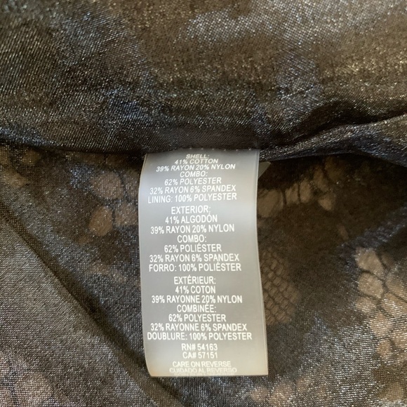 Karl Lagerfeld NWOT Paris Topper Jacket Lace Lined - Picture 7 of 8